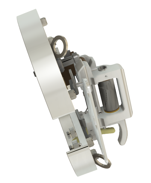 C2 lasher front bearing plate assembly
