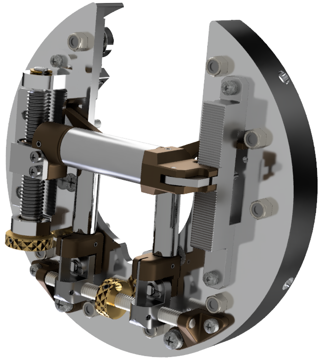 J2 lasher rear bearing plate assembly